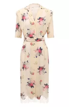 Шелковое платье Ulyana Sergeenko