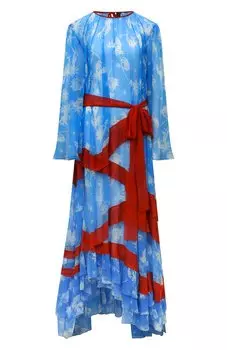 Шелковое платье Ulyana Sergeenko