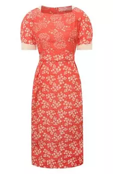 Шелковое платье Ulyana Sergeenko