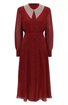 Шелковое платье Ulyana Sergeenko