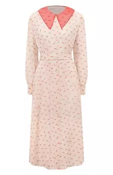 Шелковое платье Ulyana Sergeenko