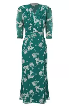 Шелковое платье Ulyana Sergeenko