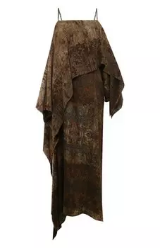 Шелковое платье Uma Wang