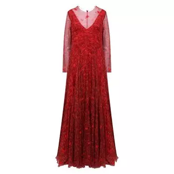 Шелковое платье Valentino