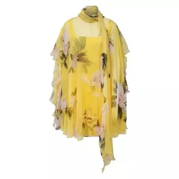 Шелковое платье Valentino