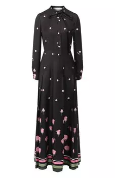 Шелковое платье Valentino