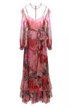 Шелковое платье Valentino