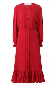 Шелковое платье Valentino