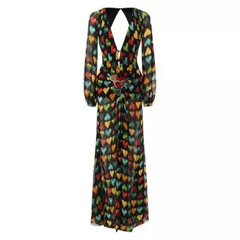 Шелковое платье Versace