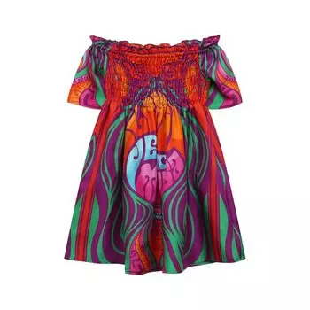 Шелковое платье Versace