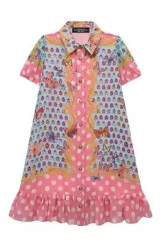 Шелковое платье Versace