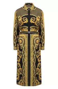 Шелковое платье Versace