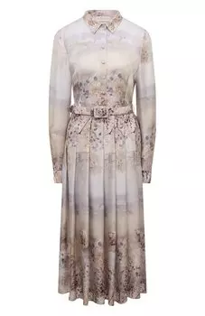 Шелковое платье YVON