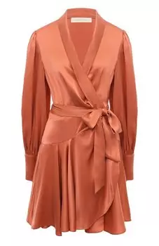 Атласное платье Zimmermann