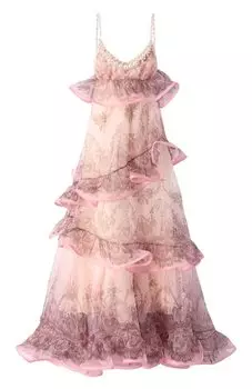 Шелковое платье Zimmermann