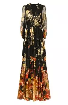 Шелковое платье Zuhair Murad