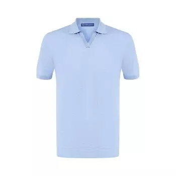 Шелковое поло Andrea Campagna