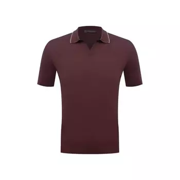 Шелковое поло Andrea Campagna