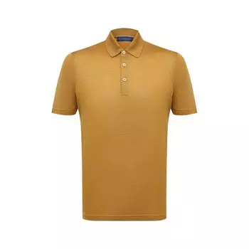 Шелковое поло Andrea Campagna