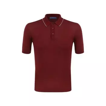 Шелковое поло Andrea Campagna