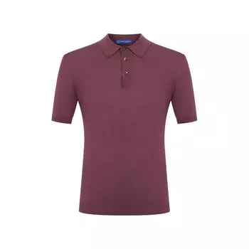 Шелковое поло Andrea Campagna