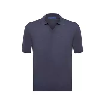 Шелковое поло Andrea Campagna