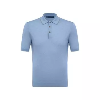 Шелковое поло Andrea Campagna