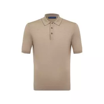 Шелковое поло Andrea Campagna