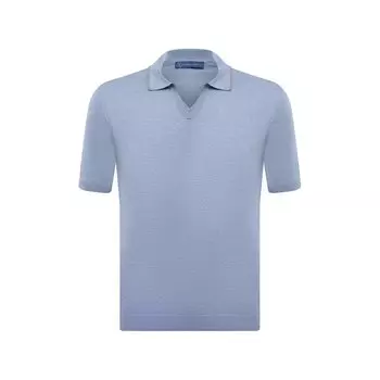 Шелковое поло Andrea Campagna