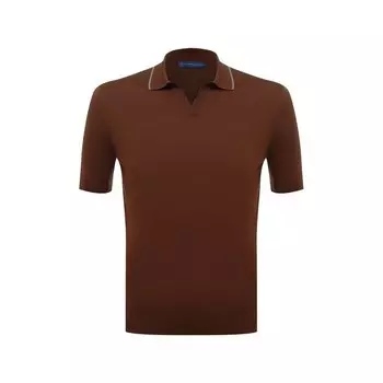 Шелковое поло Andrea Campagna