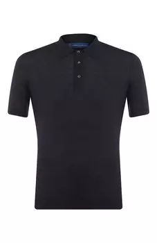 Шелковое поло Andrea Campagna