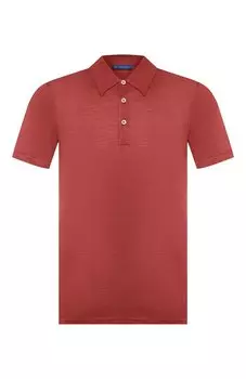 Шелковое поло Andrea Campagna