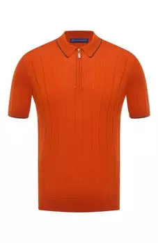 Шелковое поло Andrea Campagna