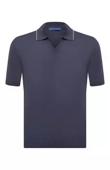 Шелковое поло Andrea Campagna