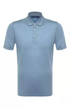 Шелковое поло Andrea Campagna