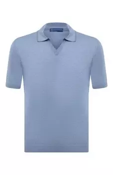 Шелковое поло Andrea Campagna