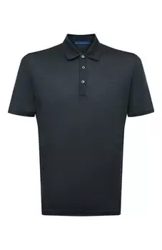 Шелковое поло Andrea Campagna