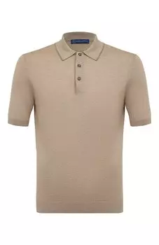 Шелковое поло Andrea Campagna