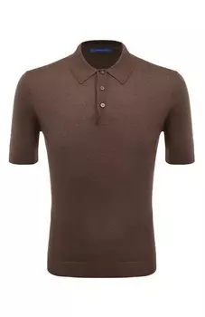 Шелковое поло Andrea Campagna