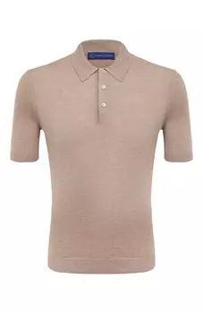 Шелковое поло Andrea Campagna