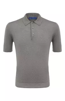 Шелковое поло Andrea Campagna