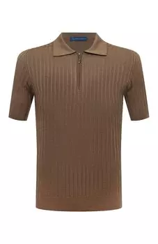 Шелковое поло Andrea Campagna