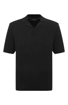 Шелковое поло Boss Camel