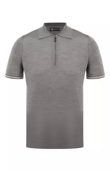 Шелковое поло Colombo