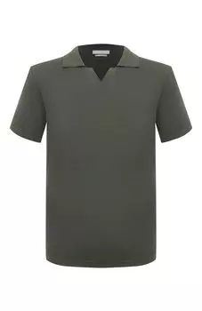 Шелковое поло Daniele Fiesoli