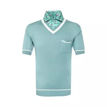 Шелковое поло Dolce &amp; Gabbana