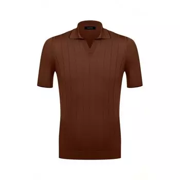 Шелковое поло Gran Sasso