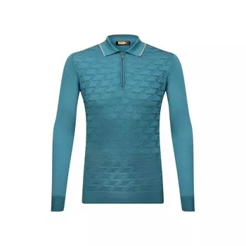 Шелковое поло Zilli