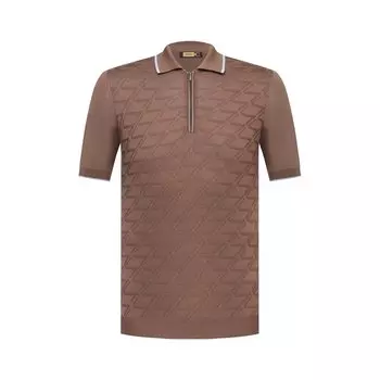 Шелковое поло Zilli