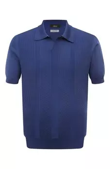 Шелковое поло Zilli